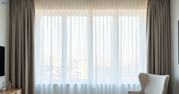 Restored vibrant drapes in loganholme QLD after Matty Curtain Cleaning
