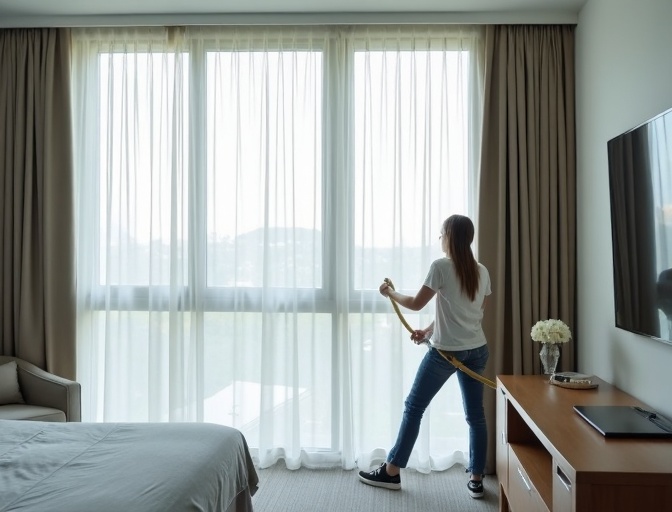 Loganholme Sheer Curtain Cleaning